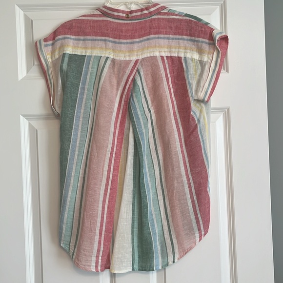 Altar’d State Women’s Relaxed Fit Button Down Blouse - Picture 8 of 11